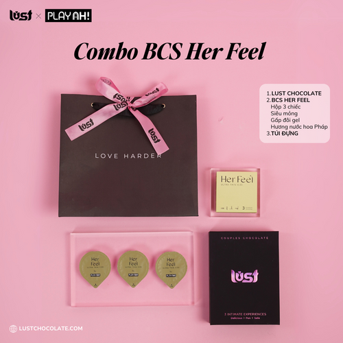 Combo Lust Và Bao Cao Su Her Feel