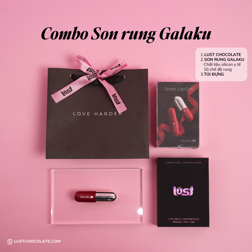Lust™ - Chocolate Tình Yêu + Son "Rung" GALAKU