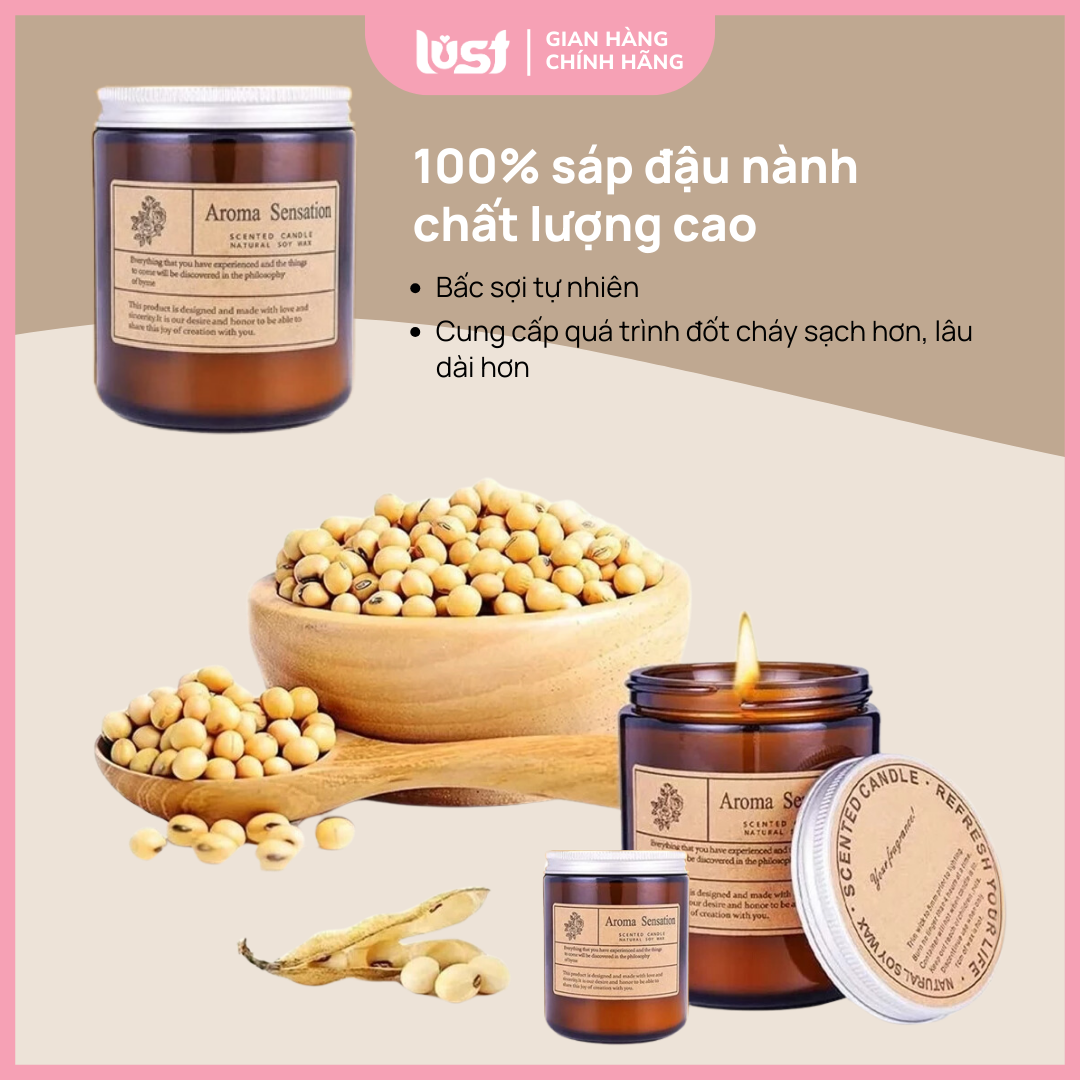 Lust™ - Chocolate Tình Yêu + NẾN THƠM