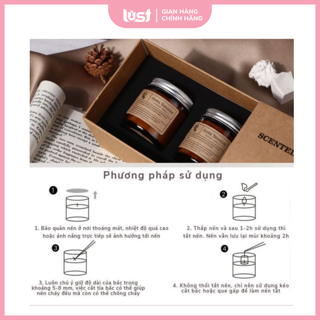 Lust™ - Chocolate Tình Yêu + NẾN THƠM