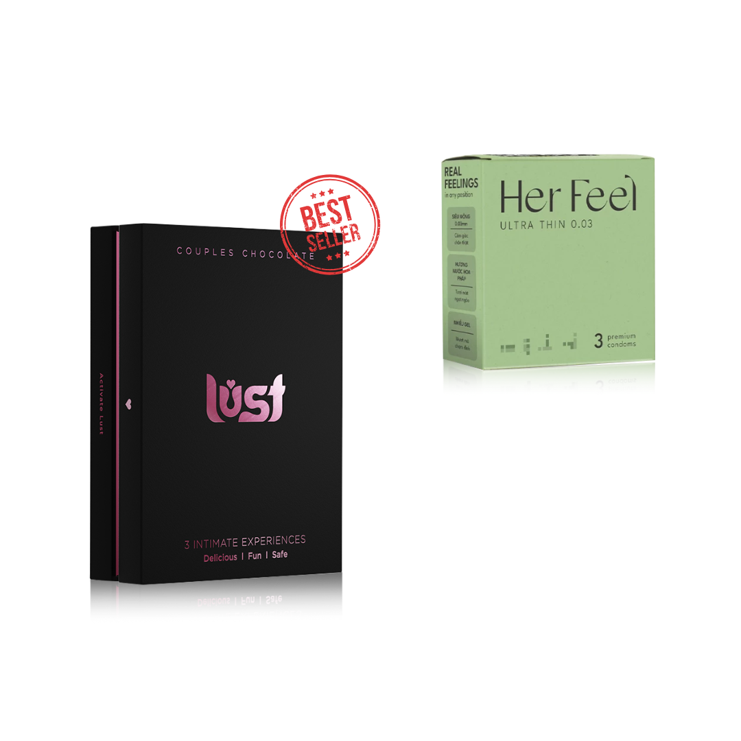 Combo Lust Và Bao Cao Su Her Feel