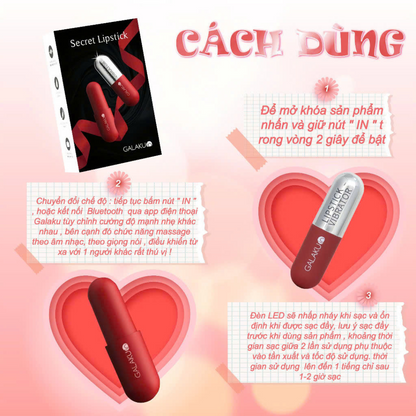 Lust™ - Chocolate Tình Yêu + Son "Rung" GALAKU